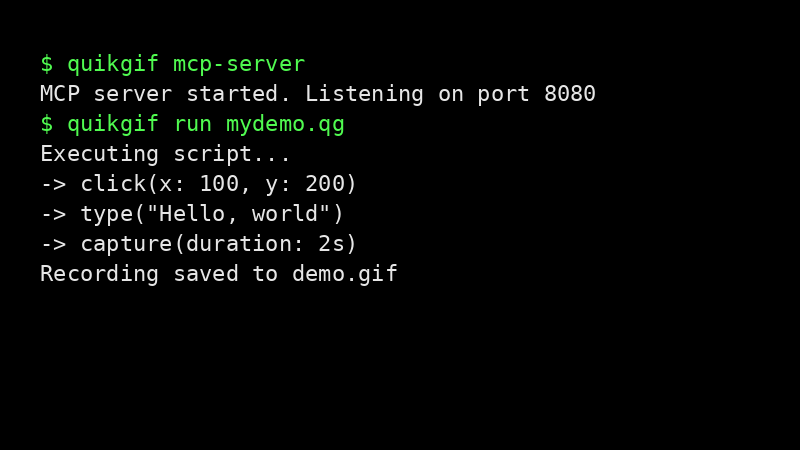 CLI scripting engine in action