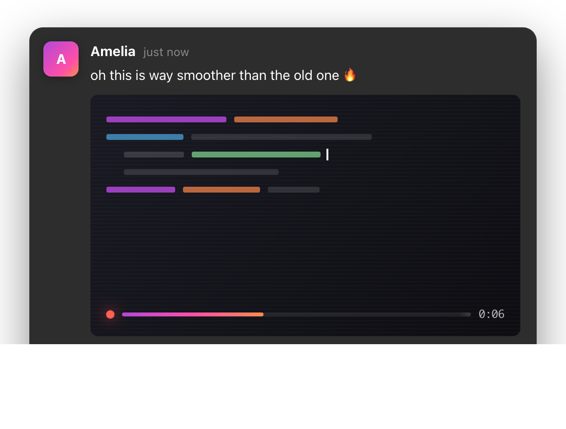 Finished GIF shared in a message thread